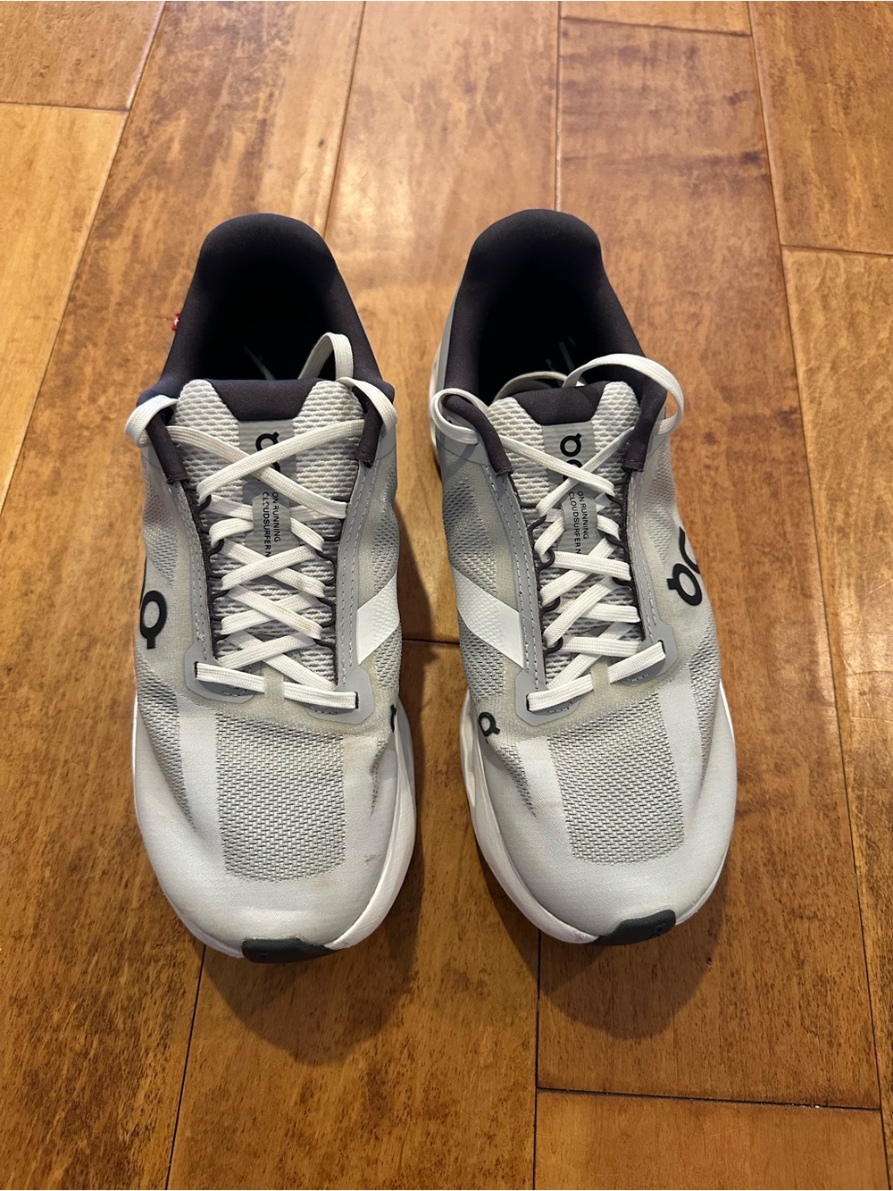 On Running Women’s Cloudsurfer Next Running Shoes in Light Gray
